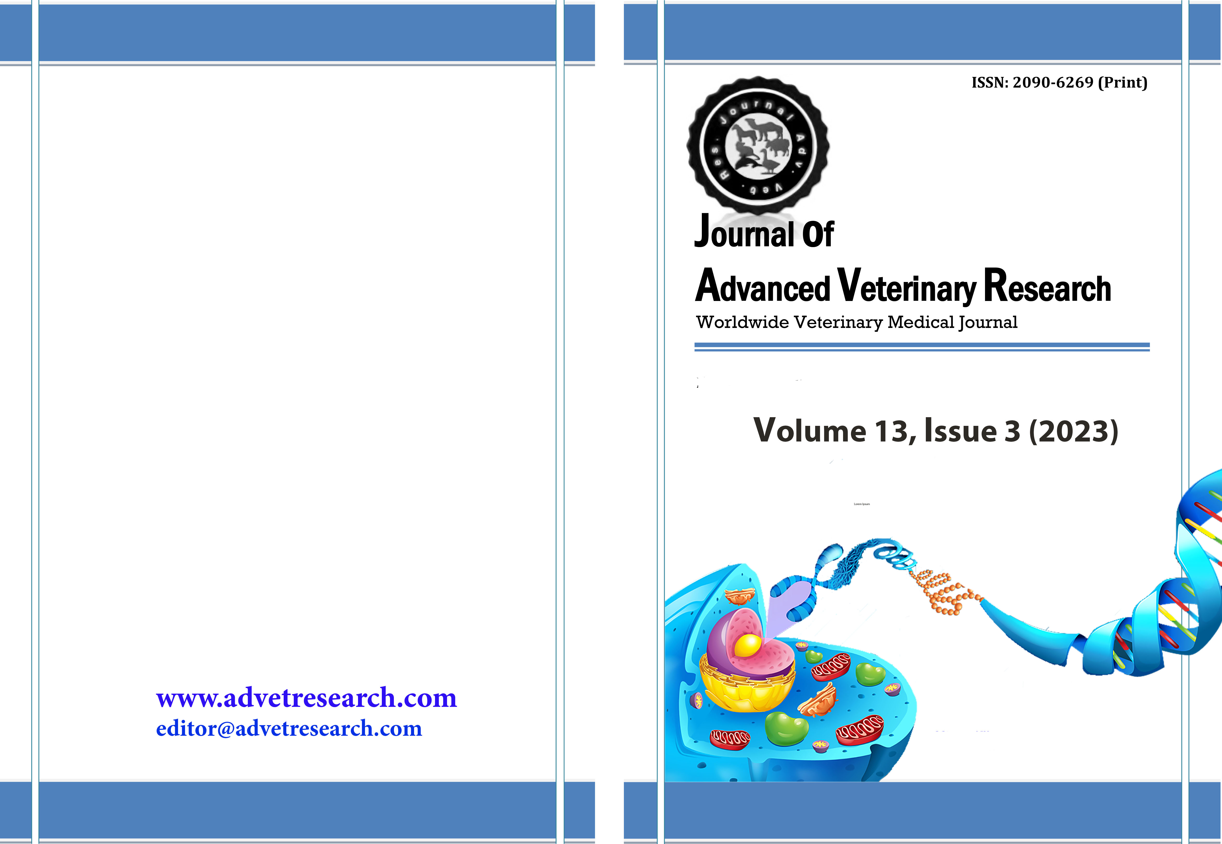 					View Vol. 13 No. 3 (2023): Special Issue: The 6th Scientific Conference on Food Safety (Human and Food Hygiene), Food Safety, Hygiene & Technology Department, Faculty of Veterinary Medicine, Zagazig University, Egypt (3/5/2023).
				